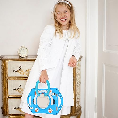 Miniatura 4 de BATYUE Funda para iPad Mini 6  Bonita funda protectora de astronauta para Apple 2021 iPad Mini (6 generación) de 8.3 pulgadas con soporte giratorio