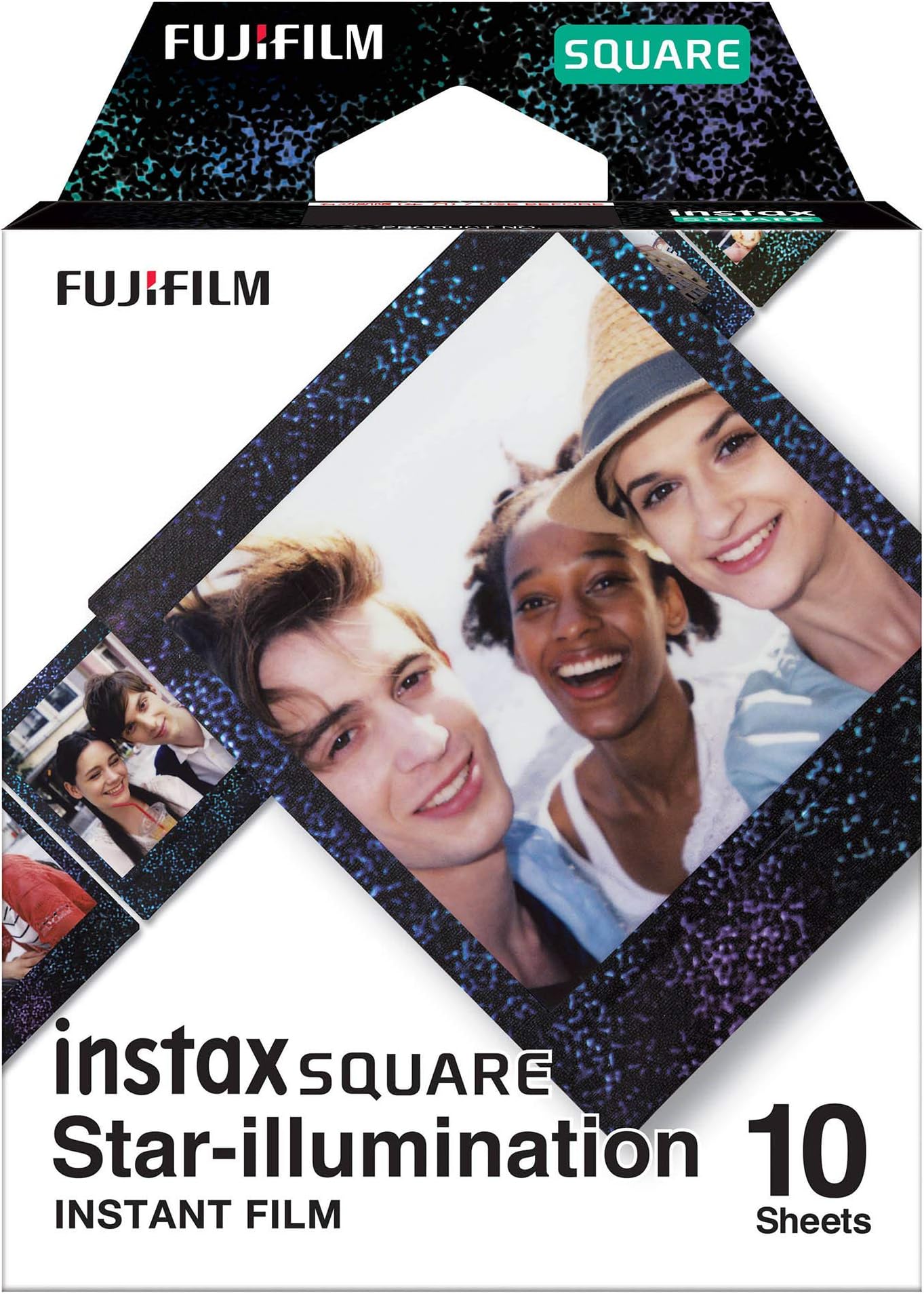 Fujifilm Instax Square Star Illumination Film - 10 Exposures