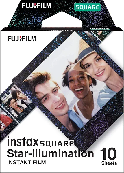 سعر ومواصفات فيلم تصوير انستاكس مربع بنمط نجوم مضيء (10 تعريضات) لكاميرات فوجي فيلم (B07RMZVT1Q) على Amazon EG