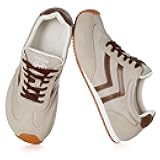 Fashion Sneakers for Women Wide Width Casual Sneakers Genuine Leather Walking Shoes Trendy Lightweight Comfort Lace-Up Non Slip for Outdoor with Memory Foam Insole