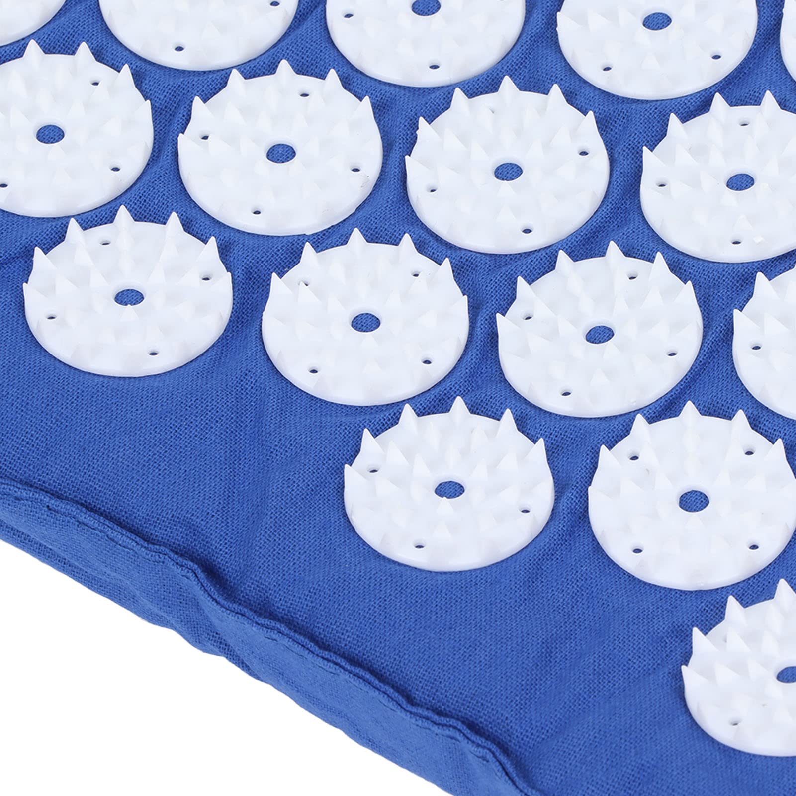Tapis D'acupression, Tapis De Massage, Ensemble D'oreillers Pour Yoga Assis, Massage Relaxant les Muscles, Réduit le Cou, le Dos, les épaules, Soulage le Stress, Coussin D'acupression(bleu)