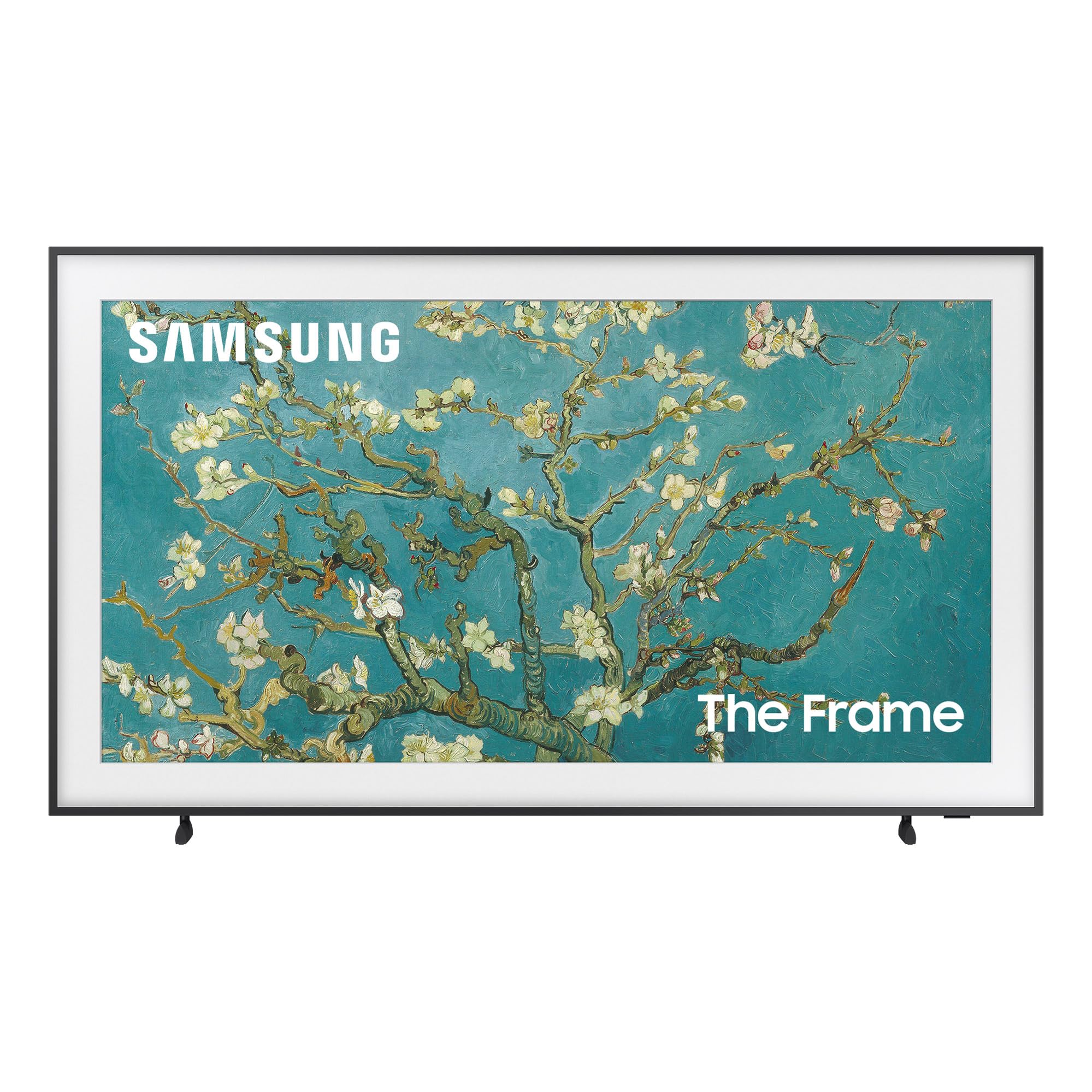 Samsung Lifestyle TV QE55LS03BAUXZT The Frame QLED 4K, Smart TV 55" Matte Display, Art Mode, Dolby Atmos e OTS, Integrato con Bixby e Alexa compatibile con Google Assistant, Black 2022