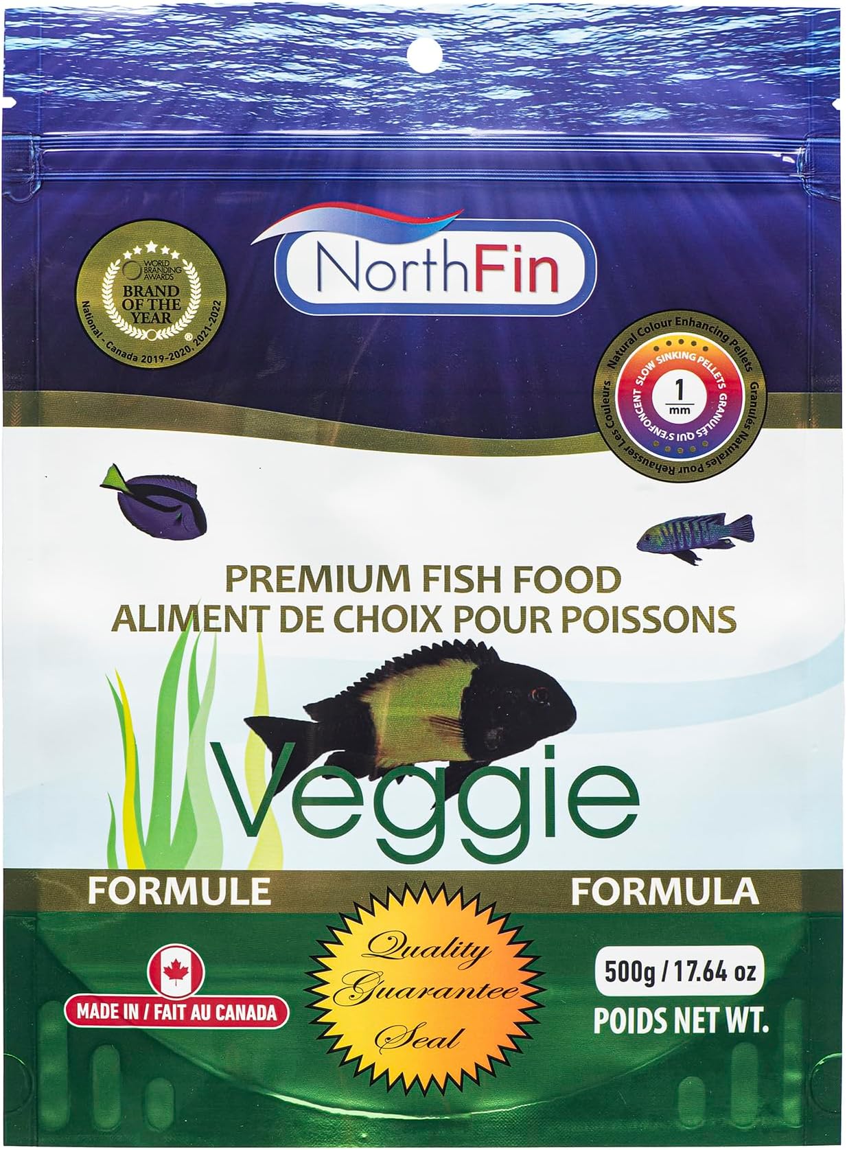 Veggie Formula 1mm 500g