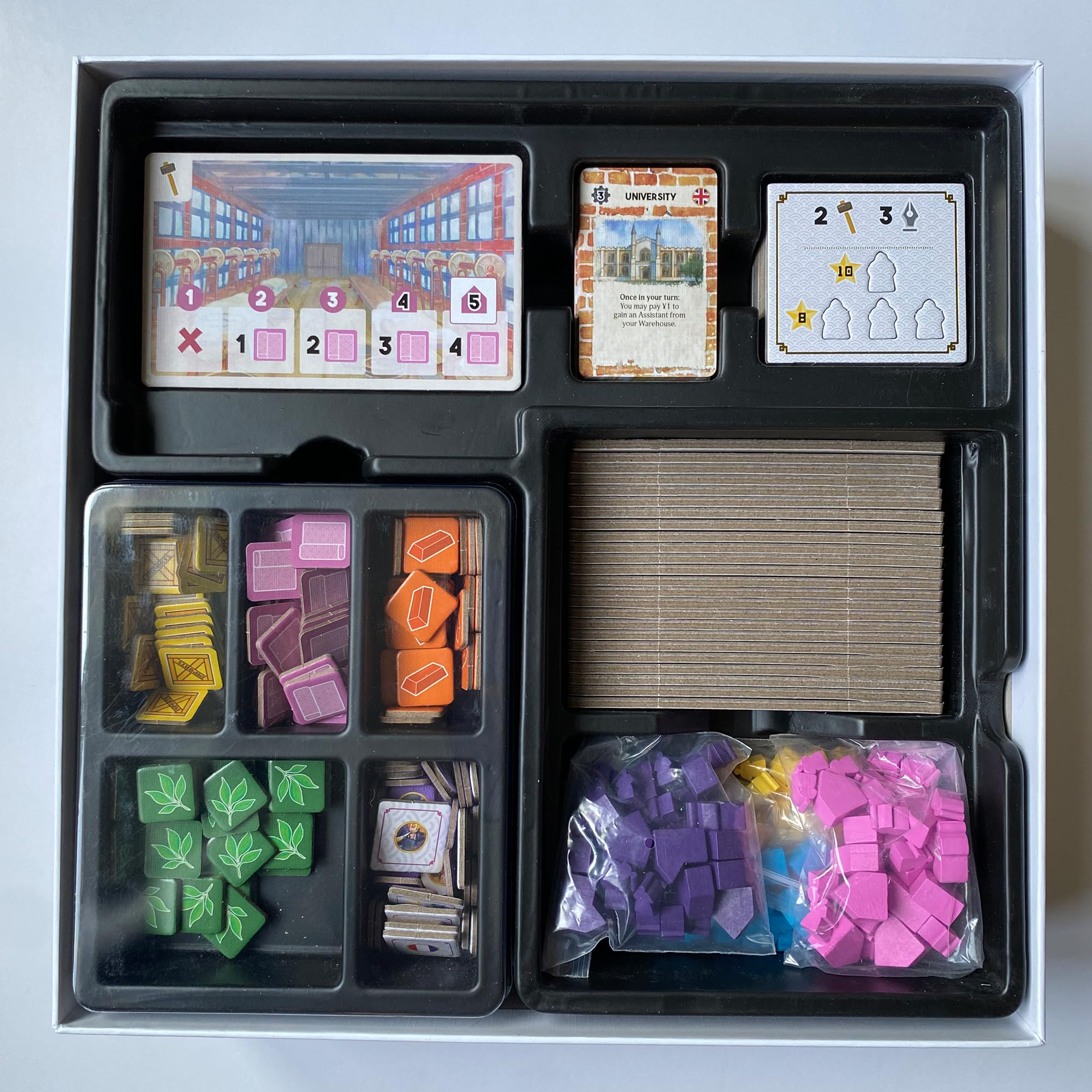Asmodee Synapses Games Yokohama - Gry planszowe - Gry planszowe - Gra strategiczna i umieszczająca od 14 lat - 2 do 4 graczy - wersja francuska