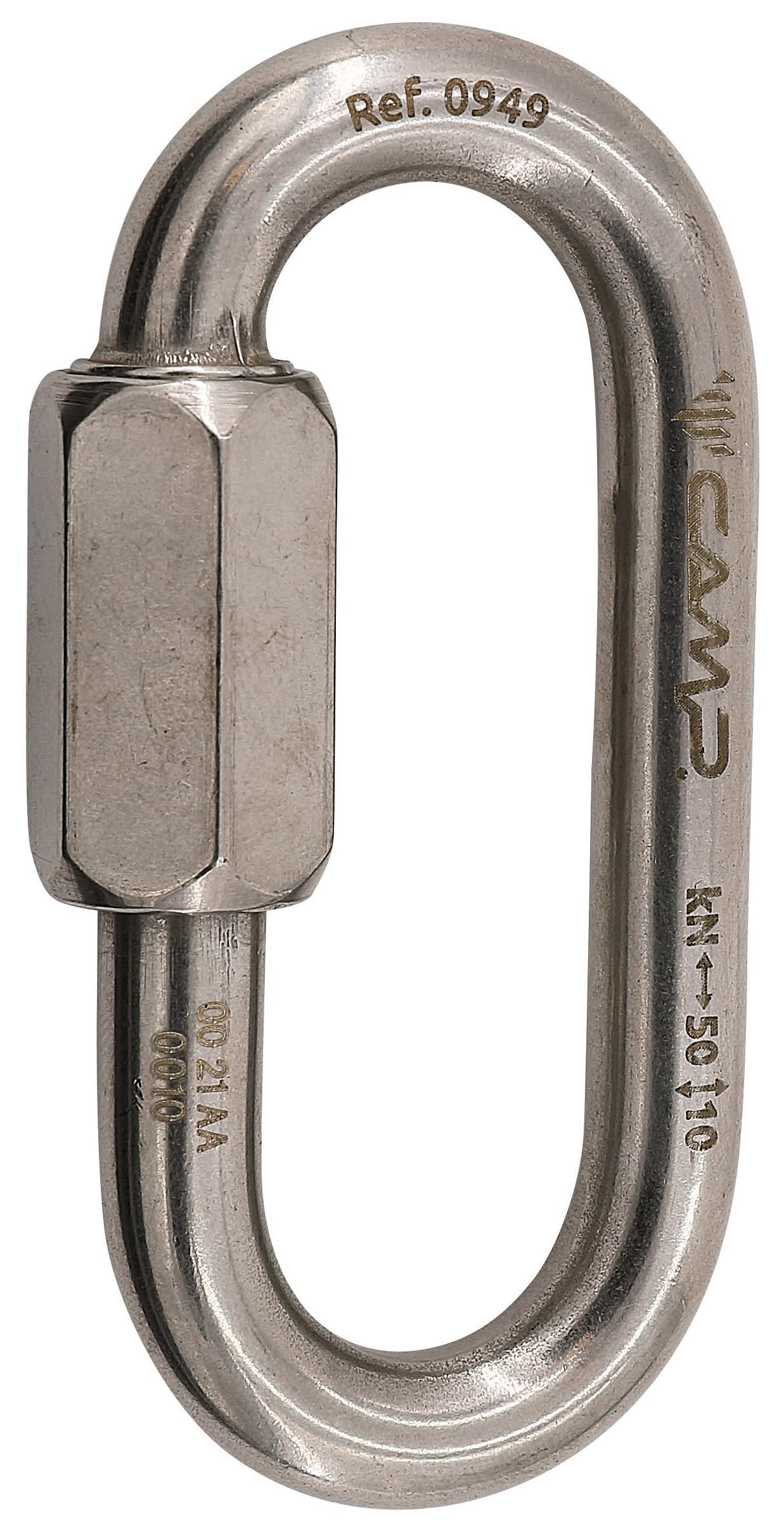 CAMP Oval Quick Link Stainless 10mm - Polished -