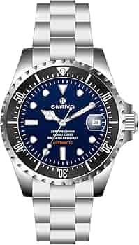 Tornado 自動巻き時計 300m防水 青 ダイバー Tornado 自動巻き時計 300m防水 青 ダイバー Amazon