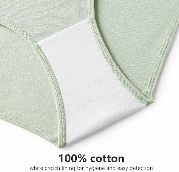 HBselect Slip per Gravidanza Morbido e Traspirante Mutandine per Gestante a Vita Bassa e in Cotone Biancheria Intima in Gravidanza - 4