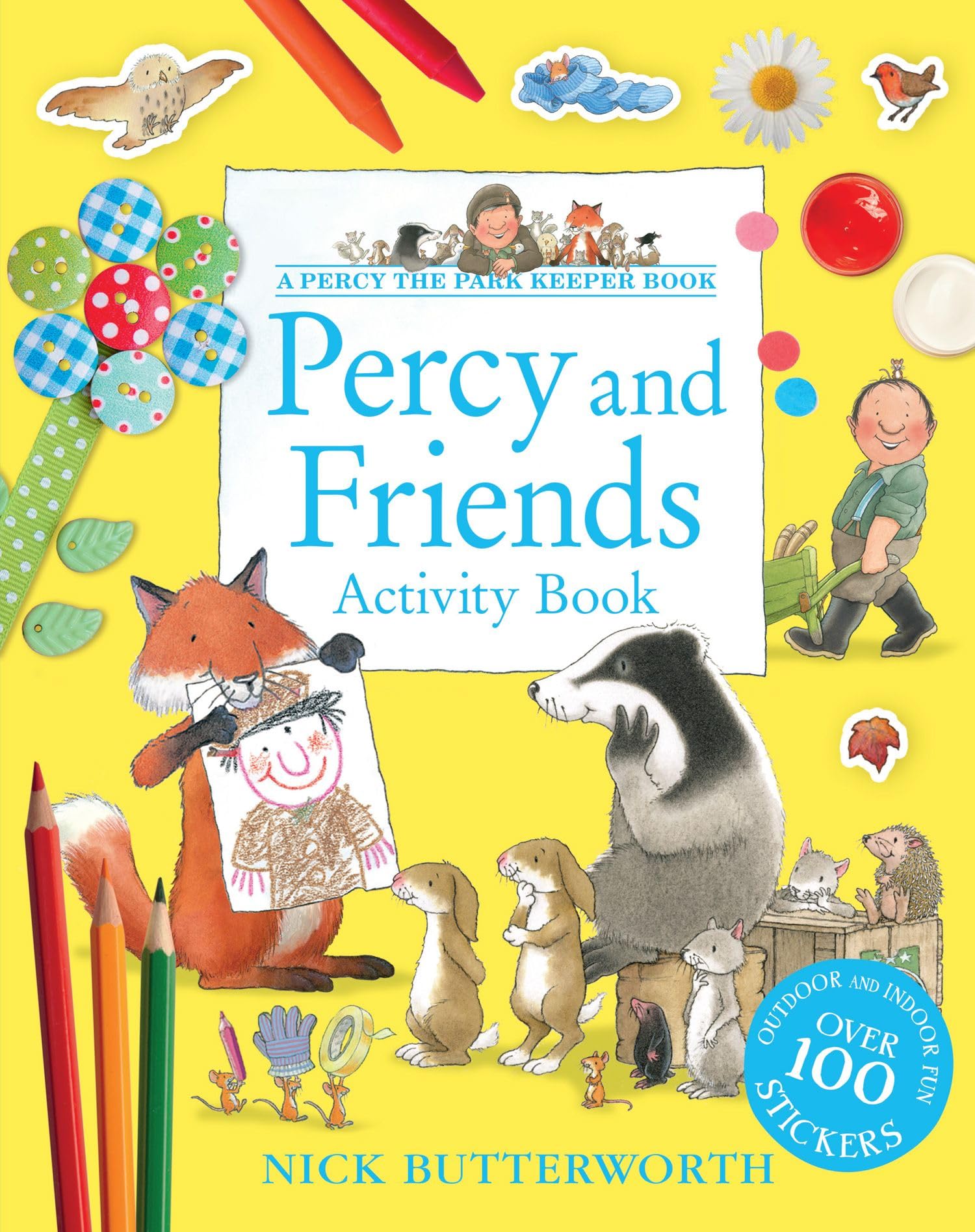 Percy and Friends Activity Book: Packed with fun things to do - for all the family! (Percy the Park Keeper)
