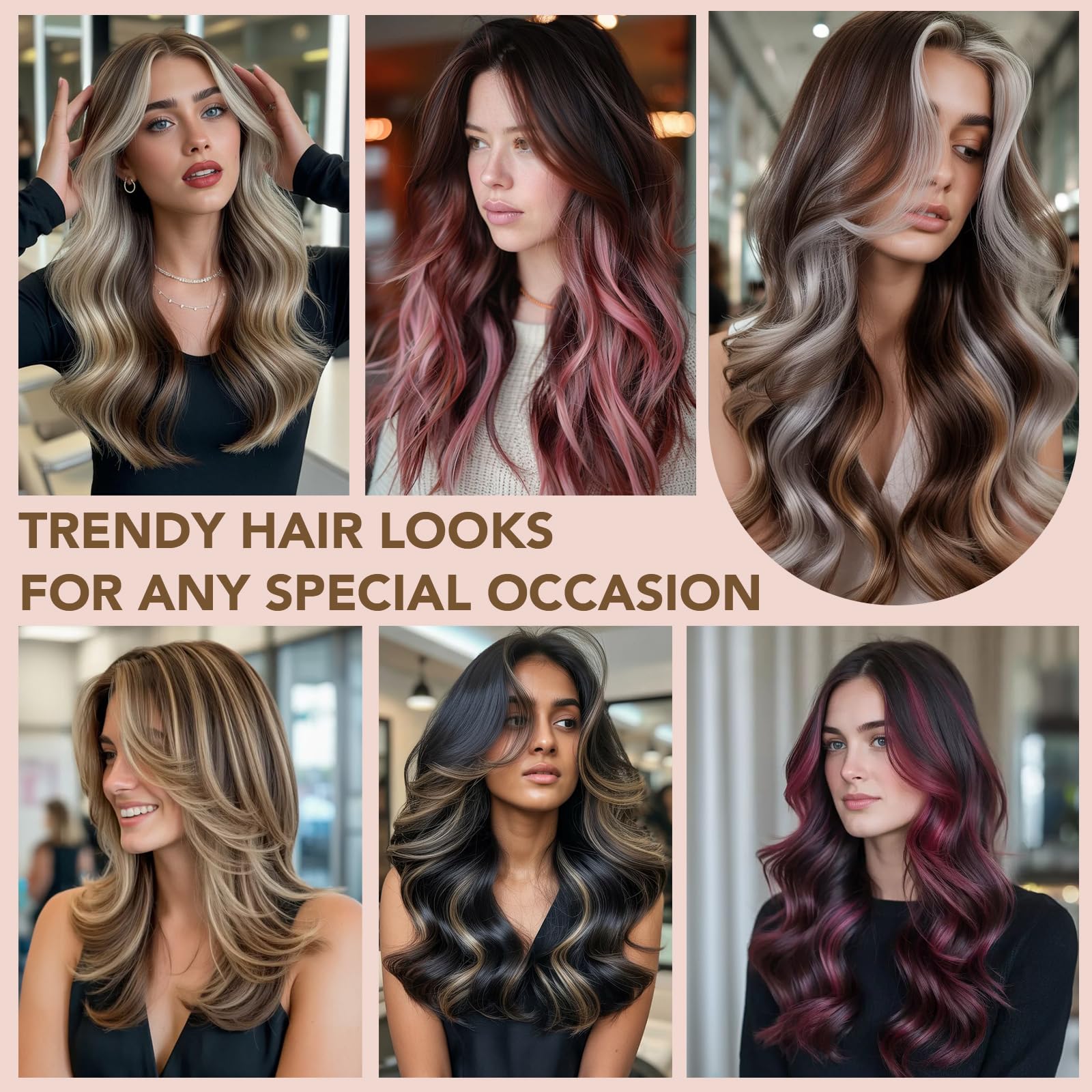 TESS Clip in Extensions Echthaar 6stk 40g, 6 Clip in Haarverlängerung Echthaar Extensions Spitzennetz Remy Extensions 40cm 1BTG4# Naturschwarz/Grau