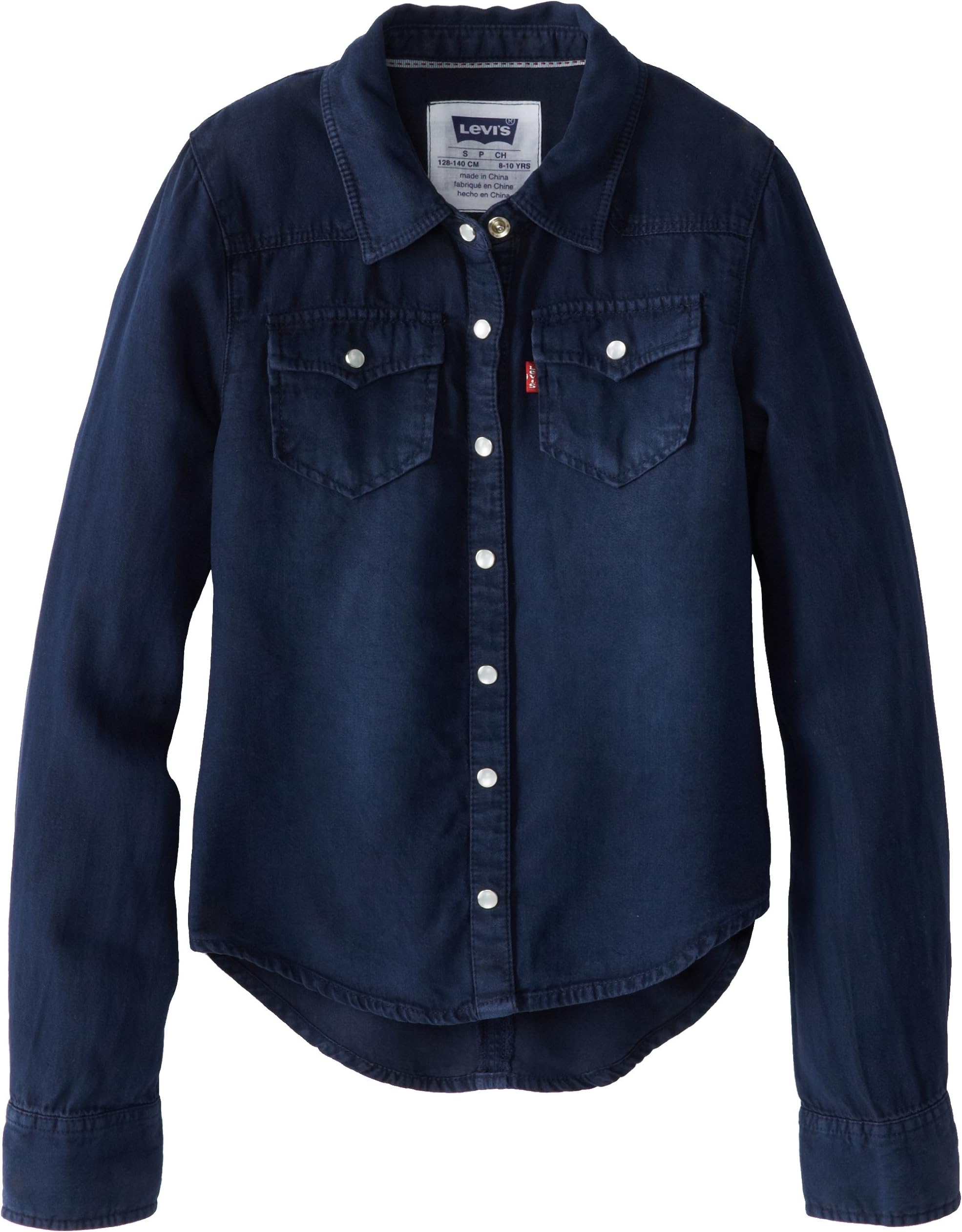 Levi's Big Girls' Core Denim Shirt