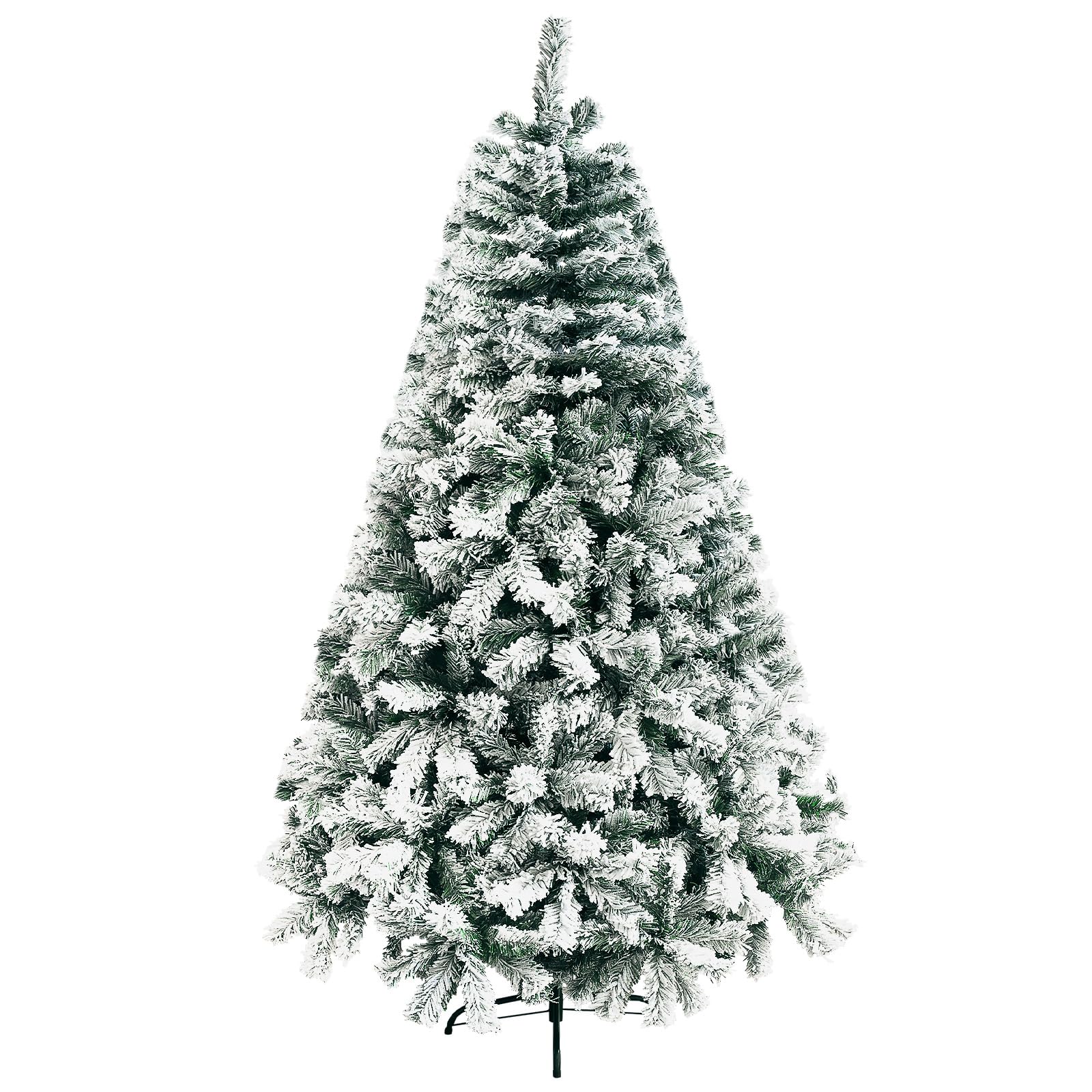 Mupera Snow Flock Christmas Tree 6ft Auto Open Artificial Snow