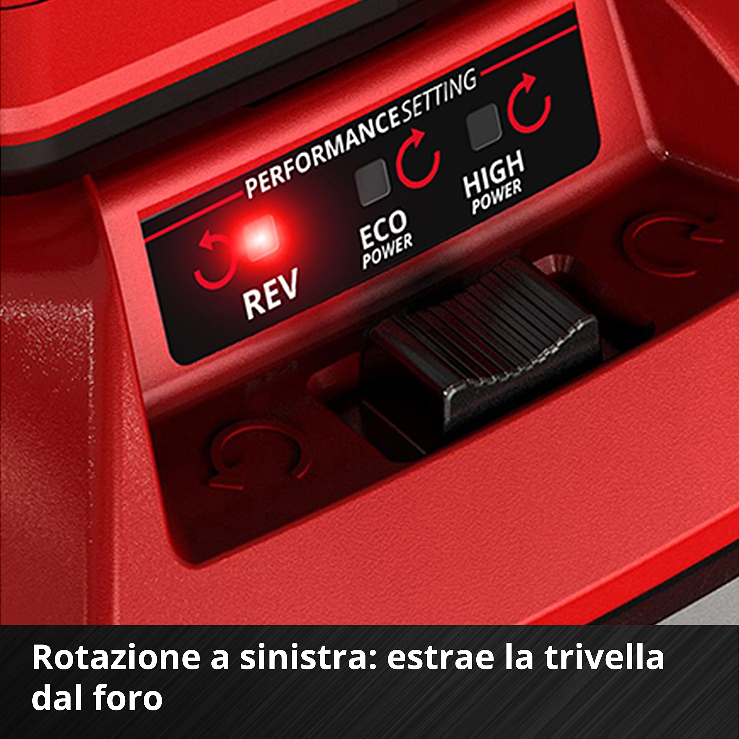 Trivella a batteria GP-EA 18/150 Li BL- Solo Power X-Change di Einhell (ioni di litio, 18 V, motore senza spazzole, incl. punta per trivella Ø 150 mm, fornitura senza batteria e senza caricabatteria)