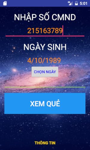 Đoán Số Mệnh Qua CMND