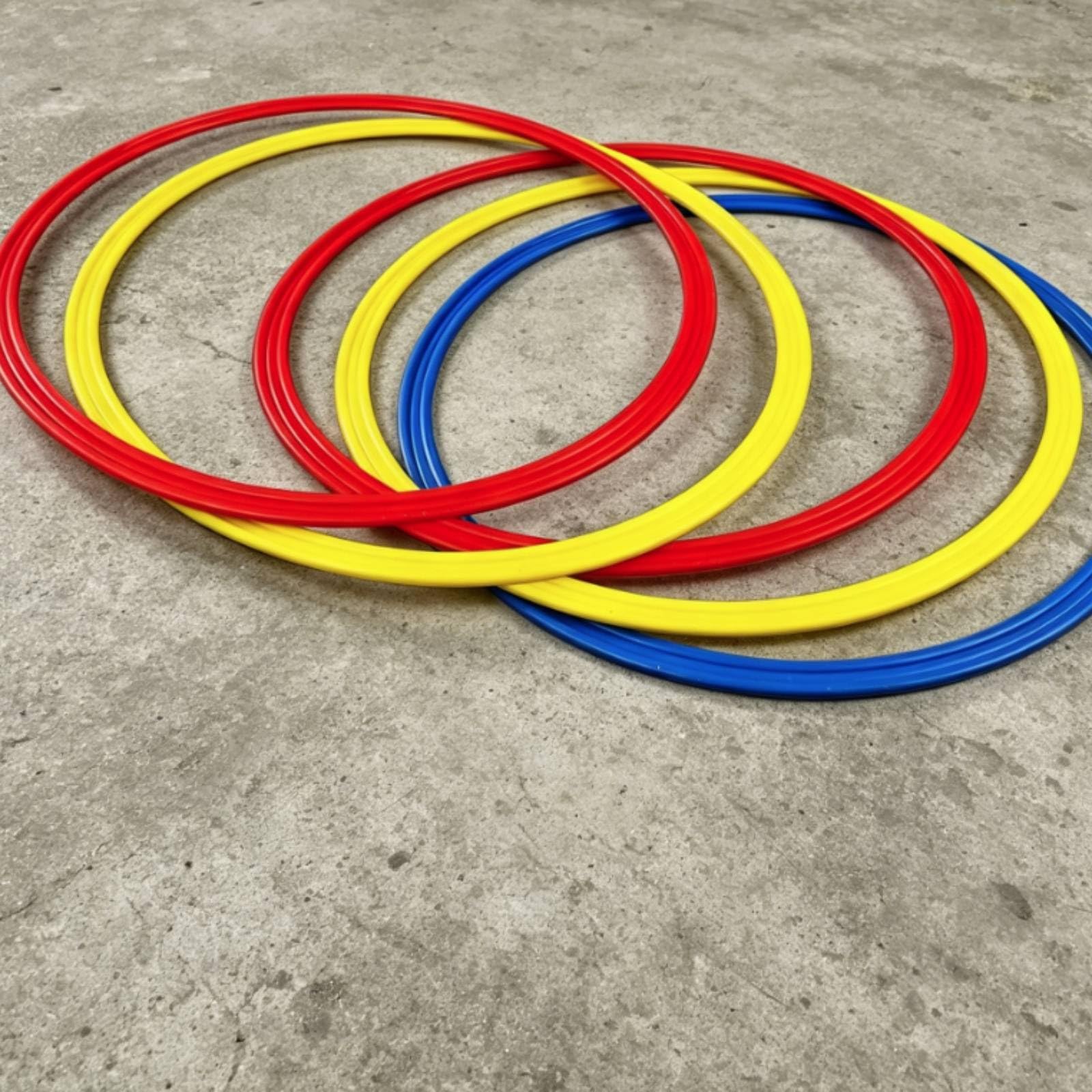Qianly Cerchio Agility Allenamento Sportivo Cerchio Plastica Flessibile Materiale Resistente Anello Training per Fitness