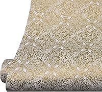 Vista 8 de Yifely 17.7x118.1 in Retro Vines Autoadhesivo Plástico Estante Cajón Revestimiento A Prueba de Humedad Estera de Almacenamiento