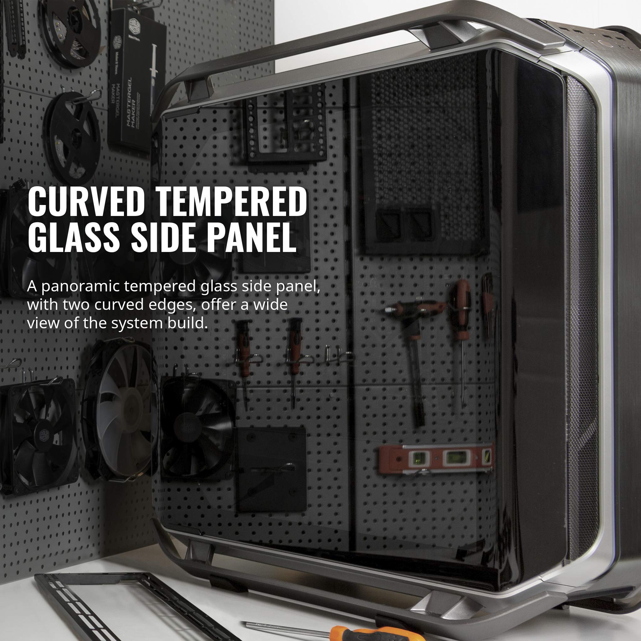 Amazon | Cooler Master Cosmos C700M フルタワー型PCケース CS7496