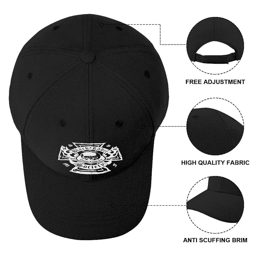 帽子 fleur store hat sundays best black BackHat_05.jpg?v=1669216715