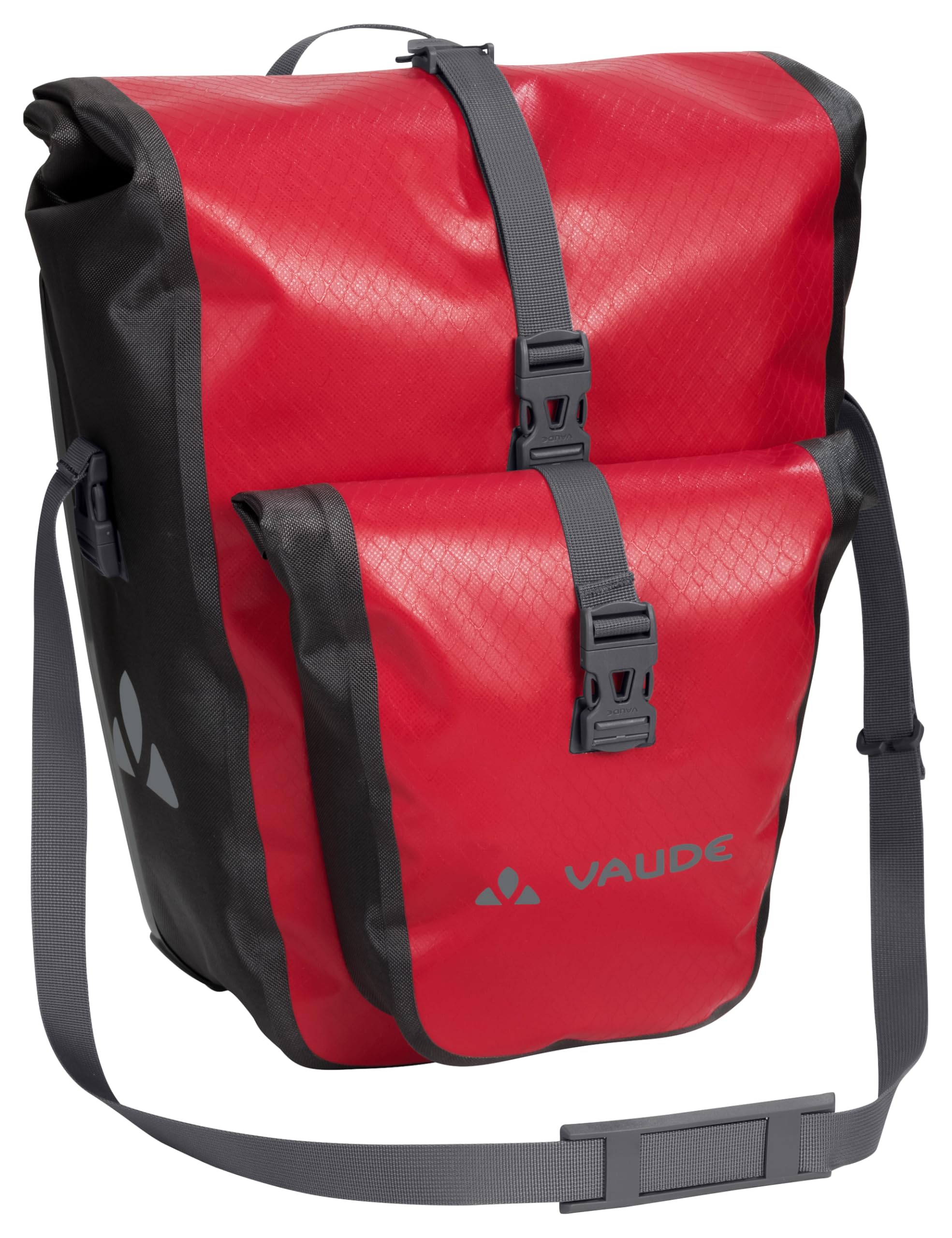 VAUDE Aqua Back Plus Single - Borsa per bicicletta, 1 borsa per la ruota posteriore, impermeabile, made in Germany