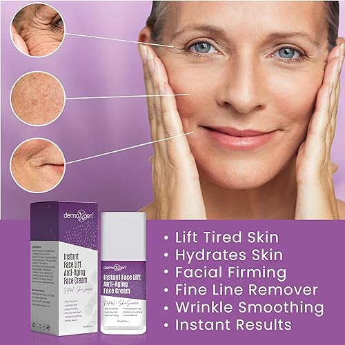 Miniatura 4 de Crema de estiramiento facial instantáneo  Solución antienvejecimiento para cuello, pecho y piel flácida  Crema de estiramiento facial reafirmante