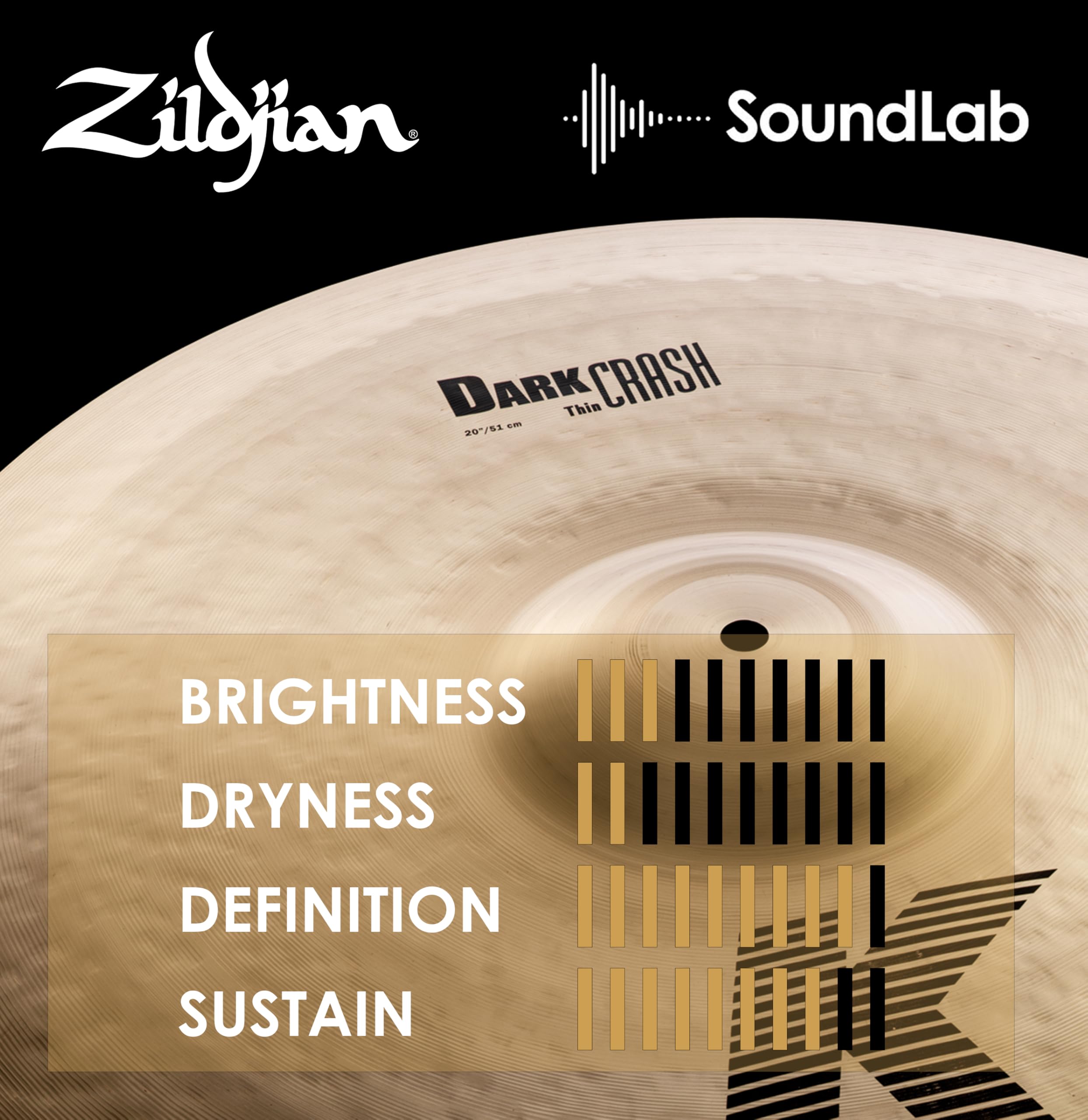 Zildjian K Zildjian Series - 20" Dark Crash Thin Cymbal