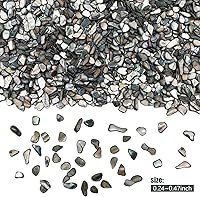 Vista 5 de Conchas trituradas para manualidades, conchas marinas para arte de bricolaje, rellenos de jarrón, dispersión de mesa, recuerdo de fiesta, decoración