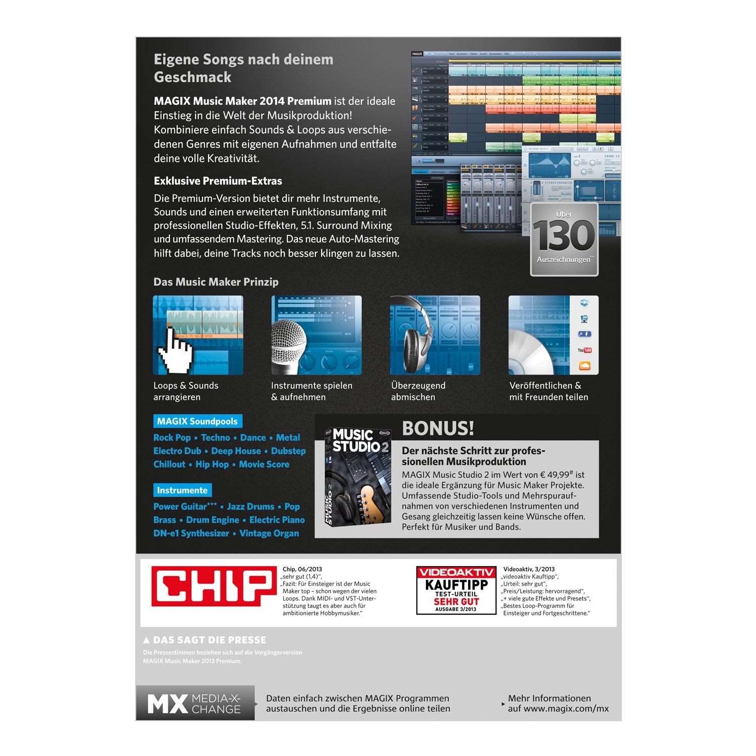 MAGIX Music Maker 2014 Premium [Download]