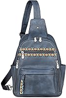 Vista 11 de FADEON Bolso de Hombro Grande para Mujer, Bolso Bandolera de Cuero Diseñador Antirrobo, Riñoneras RFID para Viaje