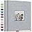 Artfeel Photo Album Self Adhesive Scrapbook Album for 3x5 4x6 5x7 8x10 Pictures,40 Pages Linen Cover with Display Window DIY Photo Book,Ideal Gifts for Family Travel Wedding Baby