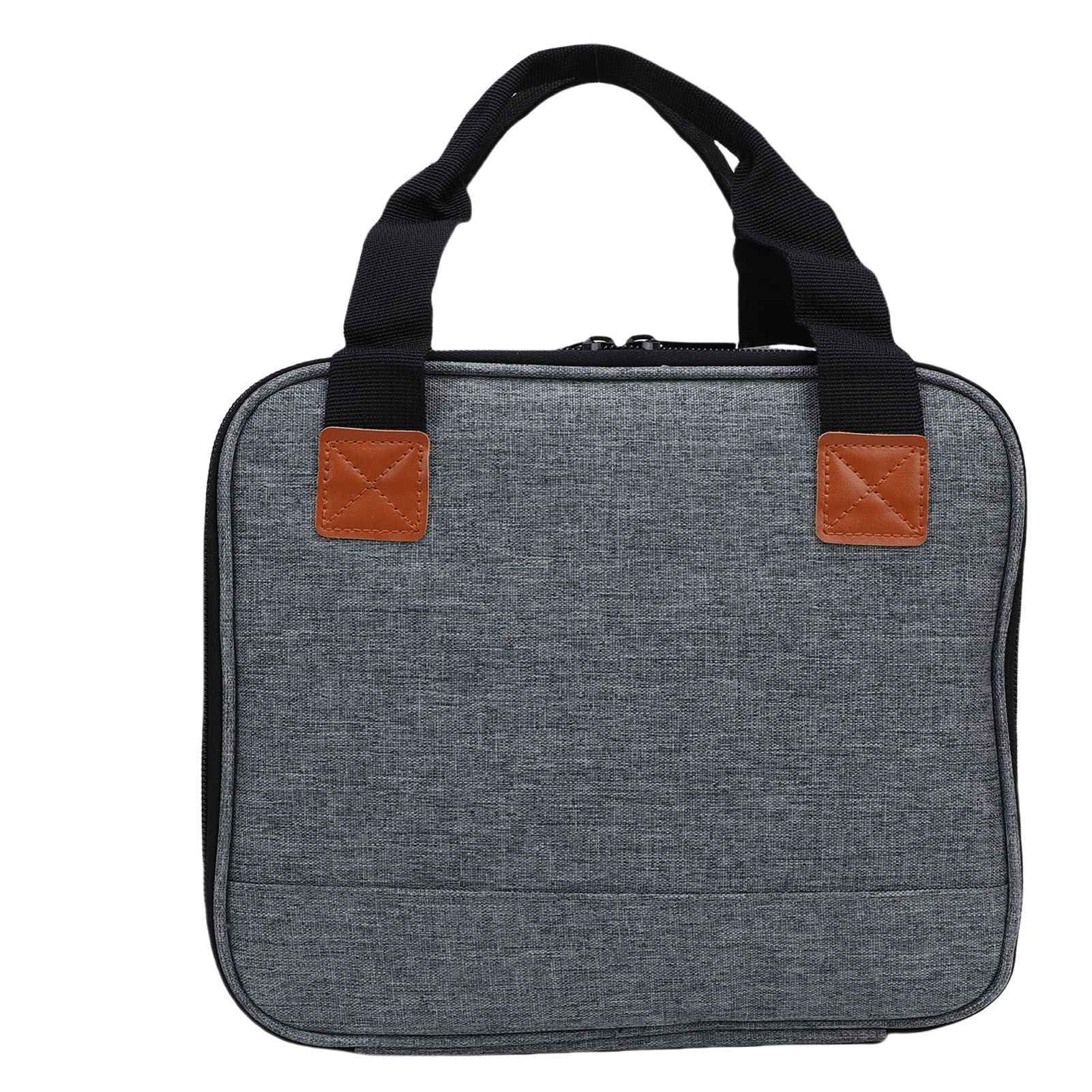 Ausla Fotodruckertasche, Robuste Polyester-Tragetasche für SELPHY CP1500, CP1300, CP1200, mit Verstellbarer Trennwand und Transparentem Beutel, Sichere Aufbewahrungslösung für Unterwegs
