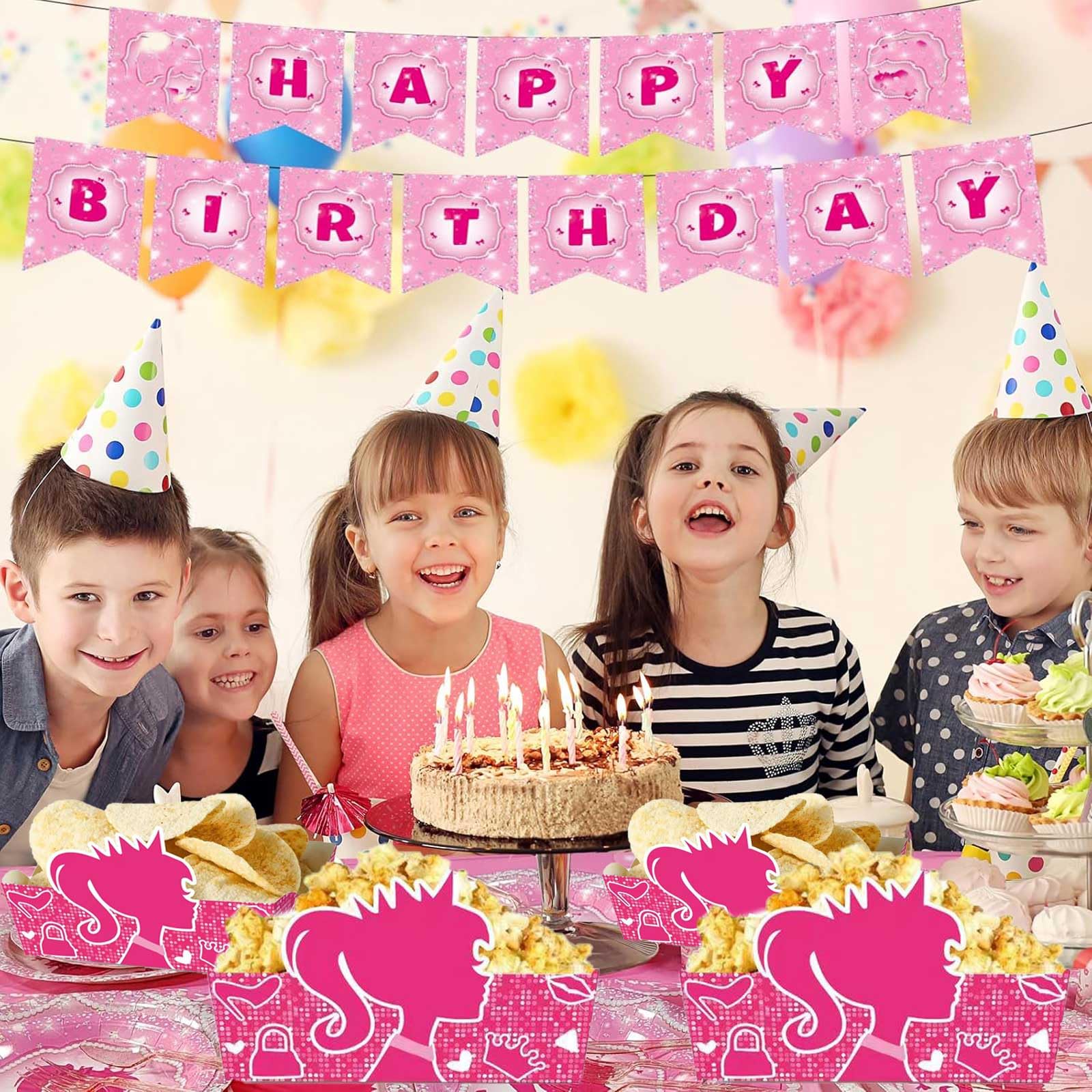 Food Baskets For Serving Irenare 50 Pack Butterfly Birthday Party