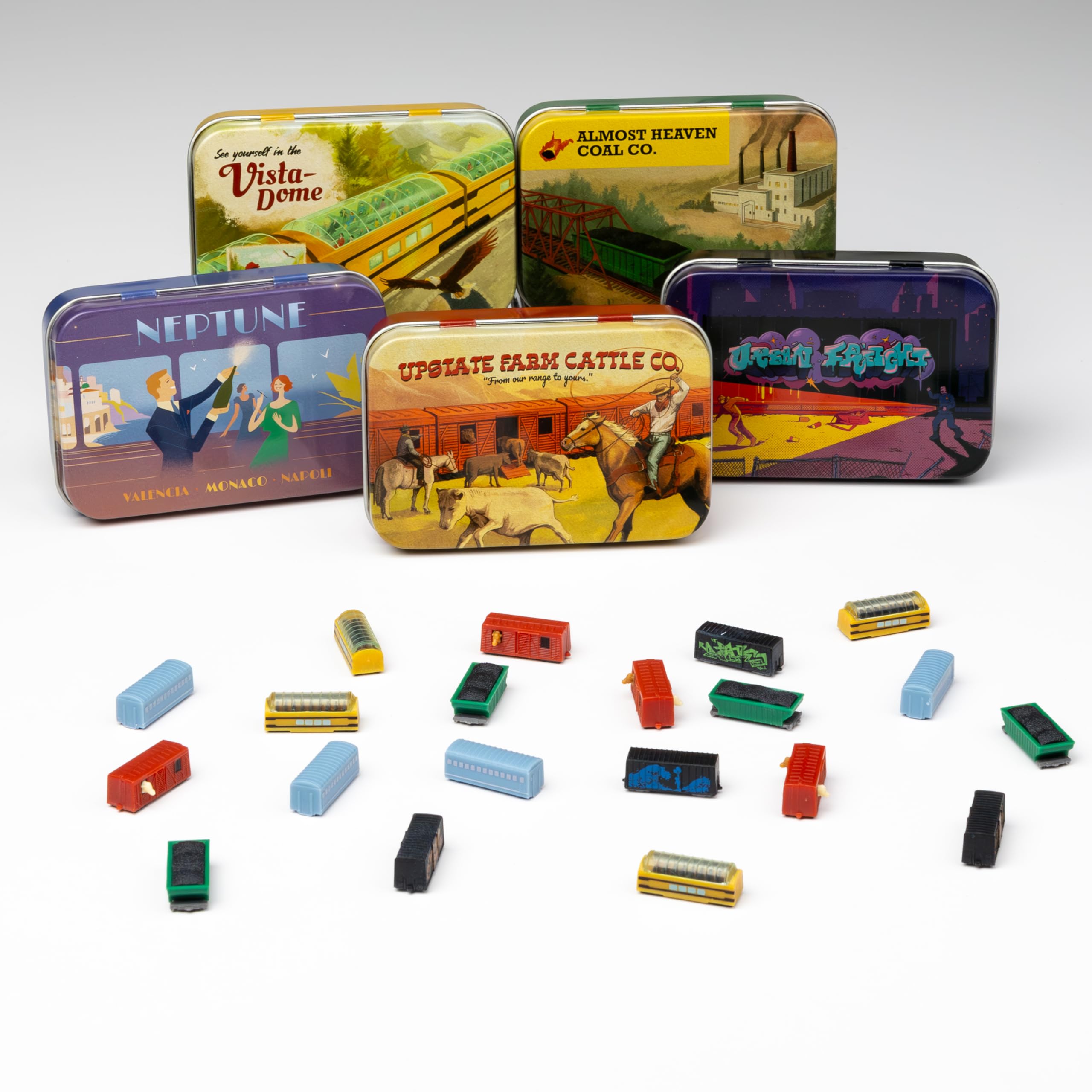 トレインカードゲームα 2ボックスセット Amazon.co.jp: Remarkable Railcar - デラックスボードゲームトレイン