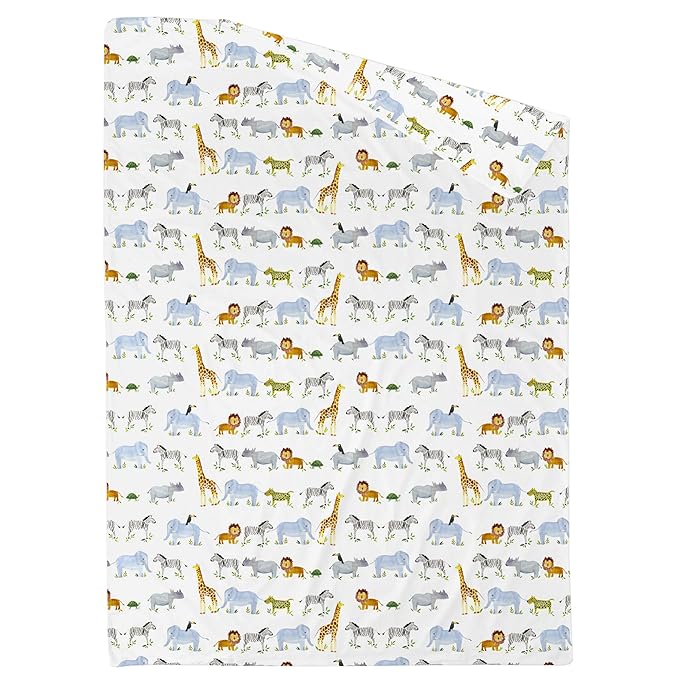 Kimberly Grant Painted Zoo Queen Duvet Cover