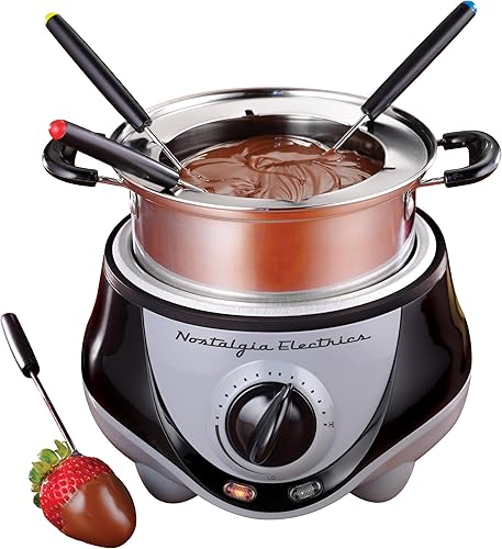 Nostalgia Electrics FPR200 - Olla para fondue (acero inoxidable)