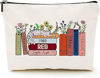 Singer Merch Makeup Bags for Women,Singer Fan Gift Zipper Cosmetic Bag for Music Lovers Zipper Pouch Travel Bag Album Inspired Gift for Friends