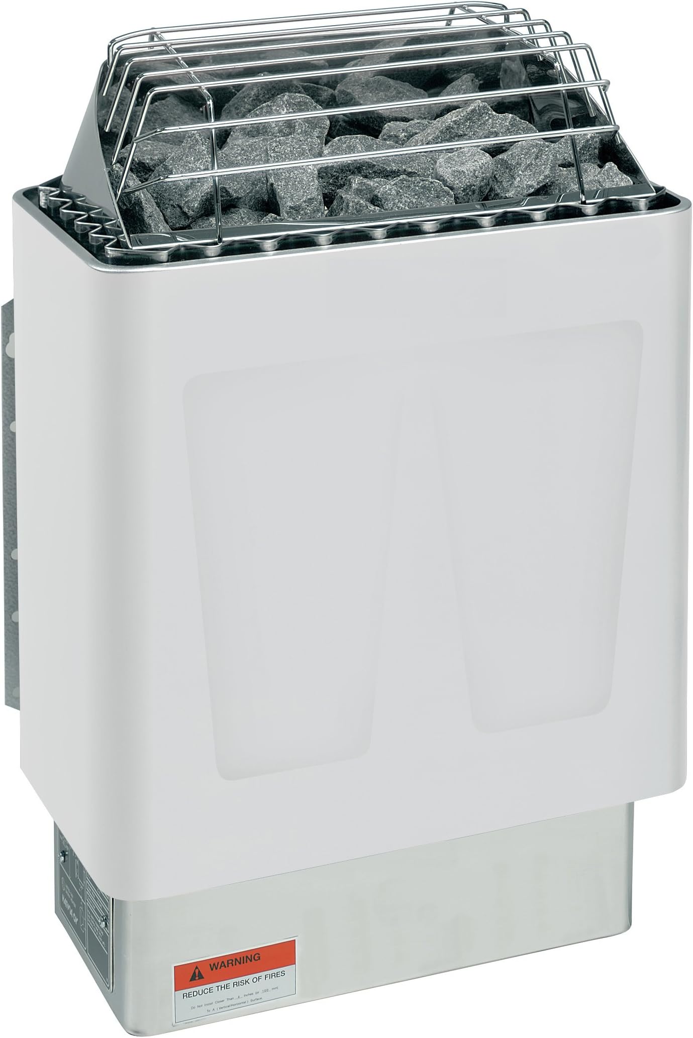 Harvia KIP 8KW, 240-1PH Electric Sauna Heater with Xenio Control (Includes Sauna Stones)