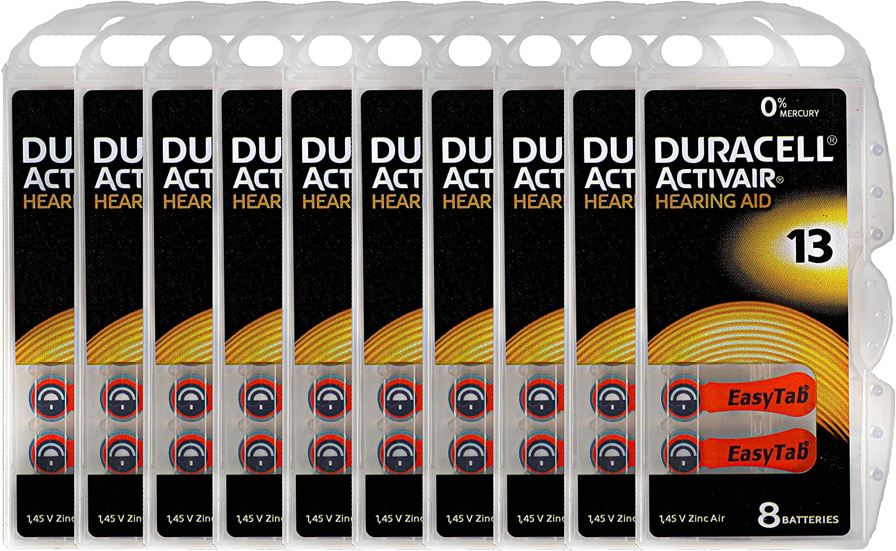 Amazon.com: Duracell Hearing Aid Batteries Size 312, 60 Count (Pack of ...