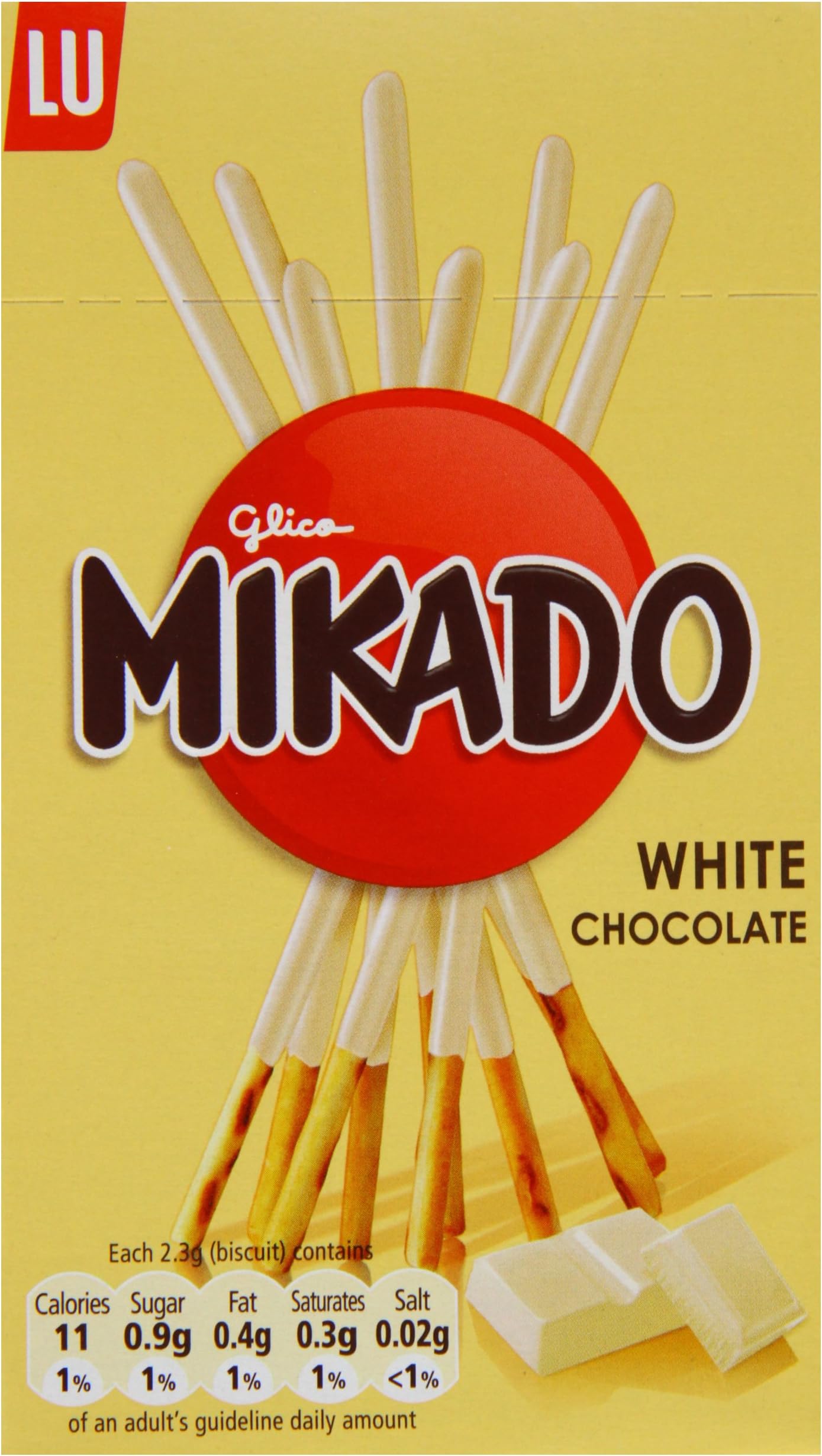Mikado White Chocolate Biscuits 70 g