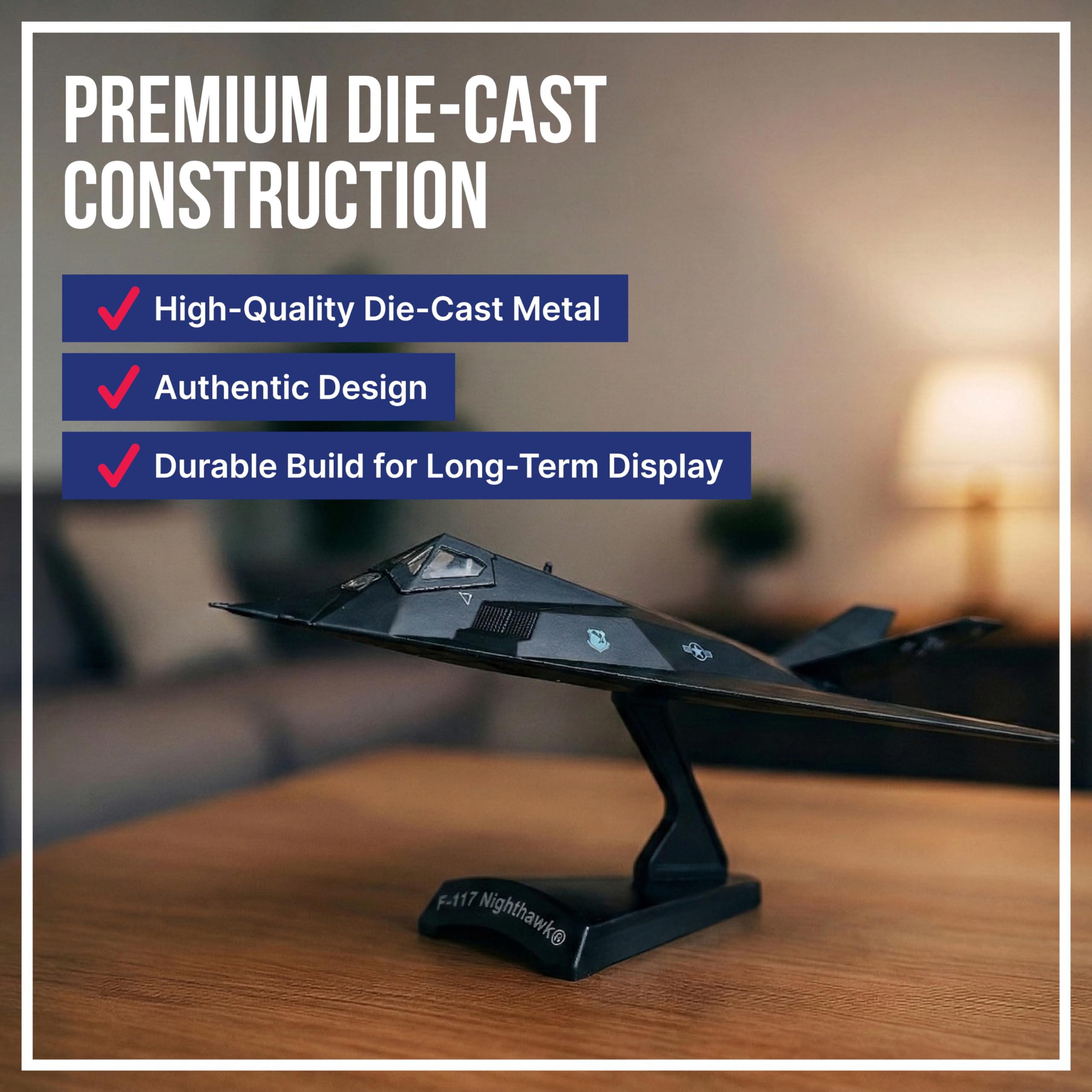Daron Avion F-117 Nighthawk 1:150 Noir