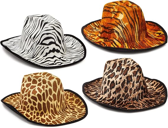 Zodaca Safari Cowboy Party Hats for 