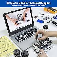 Vista 7 de SunFounder Kit de robot inteligente para automóvil compatible con Arduino UNO R3, FPV, ESP32 CAM, APP Romote Control, kit robótico educativo