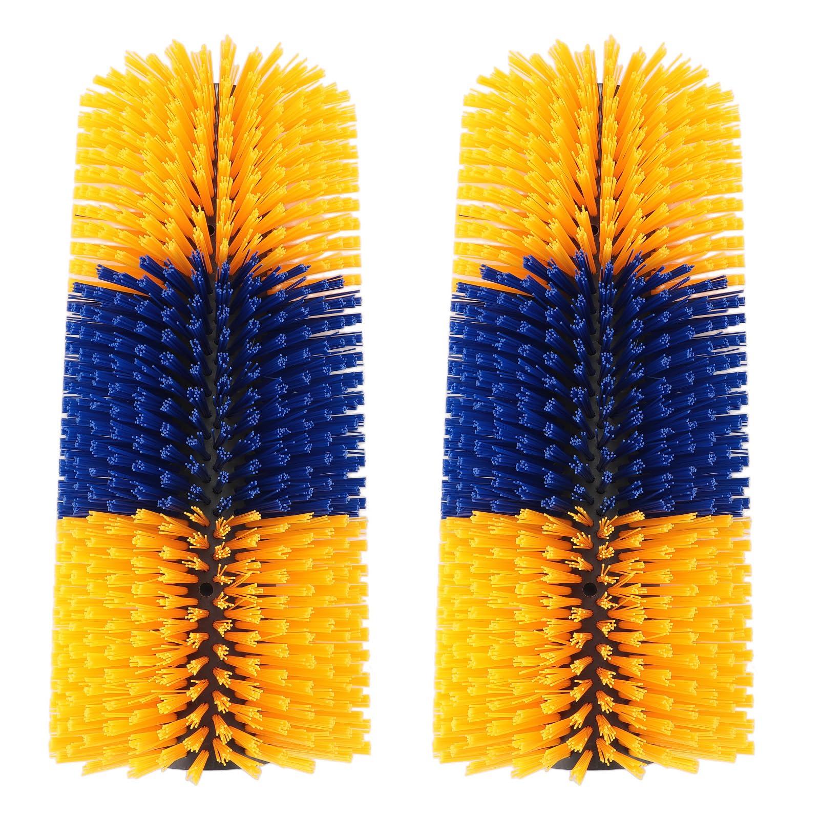 Bewinner Bewinner Tiragraffi per Cavalli Robusta Spazzola per Grattare la Schiena di Animali per Mucche e Pecore Facile da Installare per Recinti per Bestiame (YELLOW) (YELLOW)