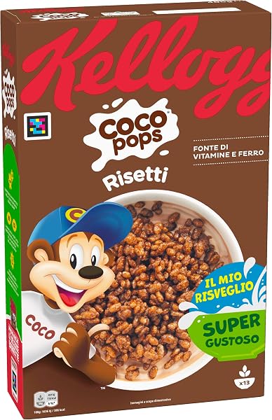 Kellogg's Coco Pops | Risetti al Cioccolato | Delizioso Riso Soffiato con Cacao | Confezione Singola da 400g (1 x 400g) - 3