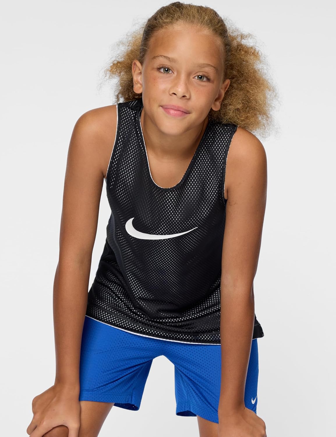 Nike Unisex Big Kids' Dri-FIT Reversible Jersey - Boys and Girls - Image 4
