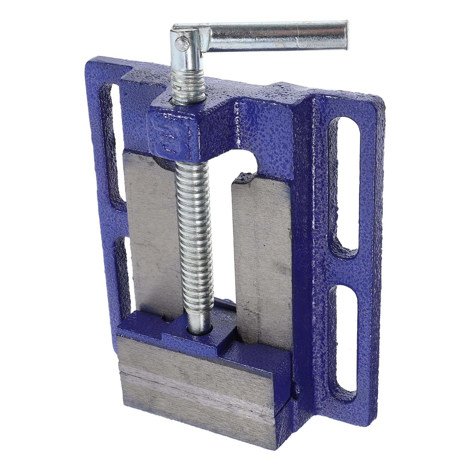 PartyKindom Abrazadera de Mesa de Banco de Trabajo para Fresadora Diseño Simple y Elegante, Construcción Fiable de Acero de 77 Mm para Taller de Carpintería