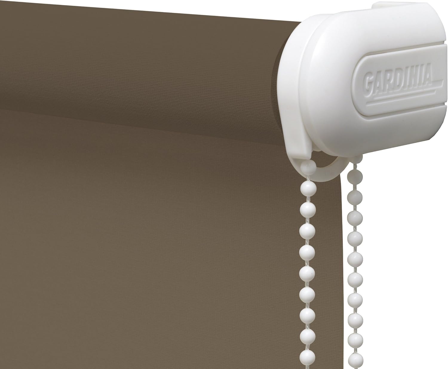 Gardinia Light Blocking Side Pull Roller Blind, Brown, 112 x 180 cm, 112W x 180H cm - Image 3
