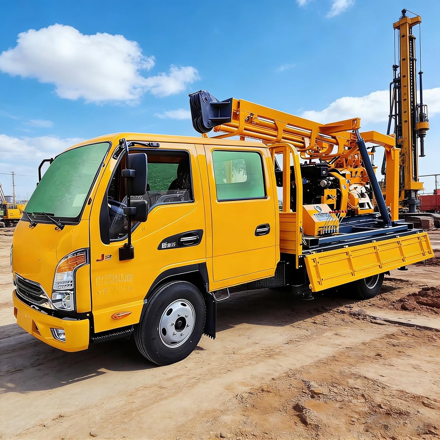 Truck Mounted Core Drilling Rig 300m 400m 600m | Hydraulic Borehole Drilling Equipment for Rock & Geological Exploration