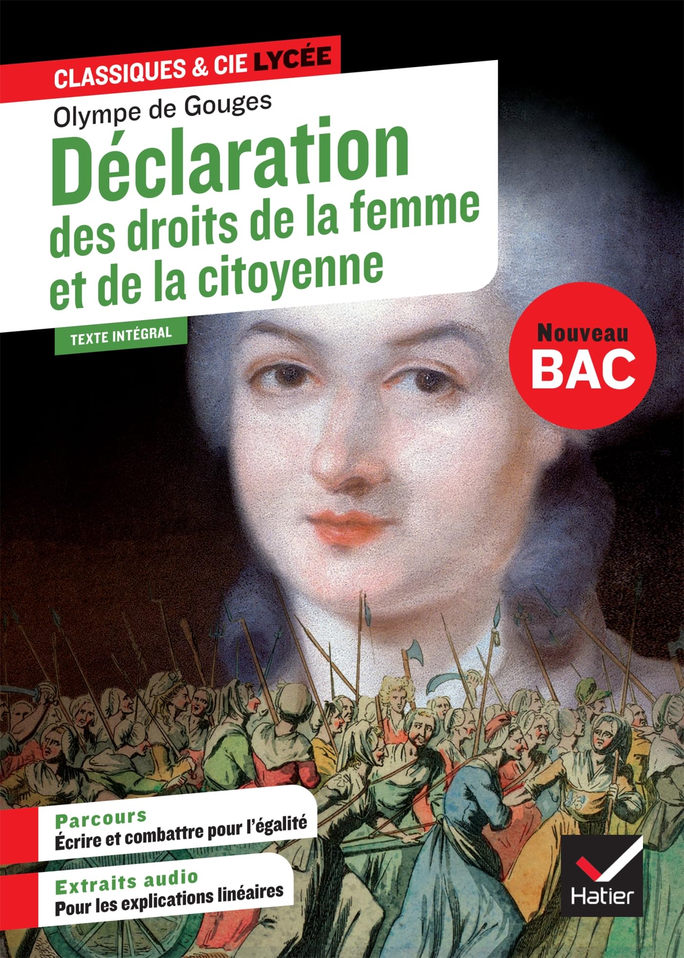 Déclaration des droits de la femme et de la citoyenne: suivi du parcours « Écrire et combattre pour l'égalité »