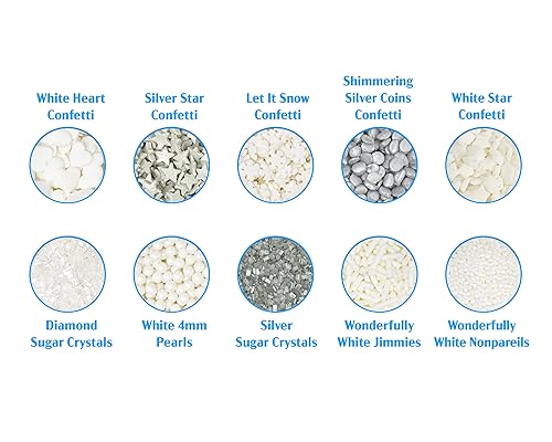 Miniatura 57 de Mystic Sprinkles Kits de decoración de espolvorear para Navidad (Día de la nieve! Kit de decoración de espolvorear 7.4 onzas) ¡Día de nieve! Kit