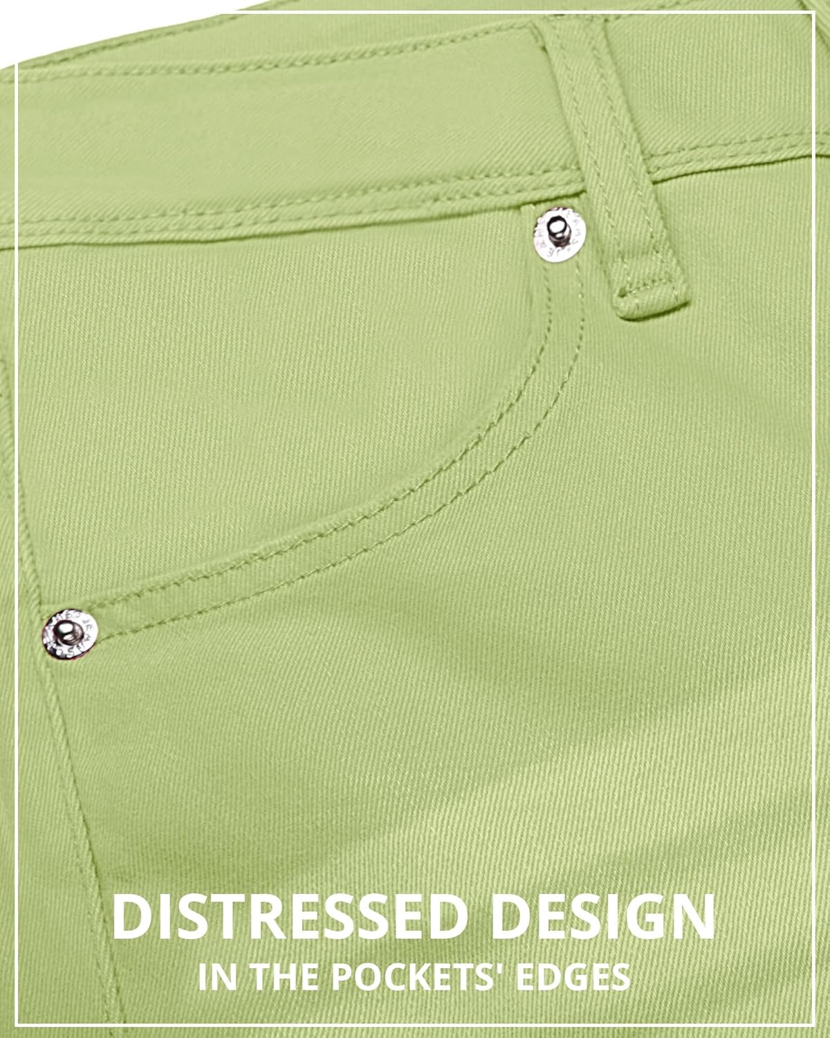 GRAPENT Womens Flare Jeans High Waisted Wide Leg Baggy Jean for Women Stretch Denim Pants - Image 4