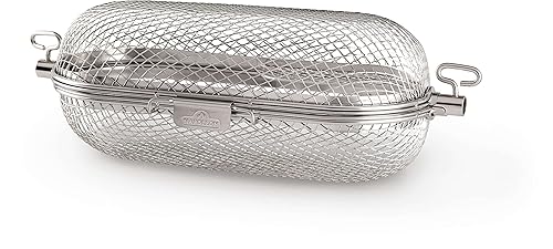 Napoleon Rotisserie Grill Basket - Stainless Steel, Fits Standard Spit